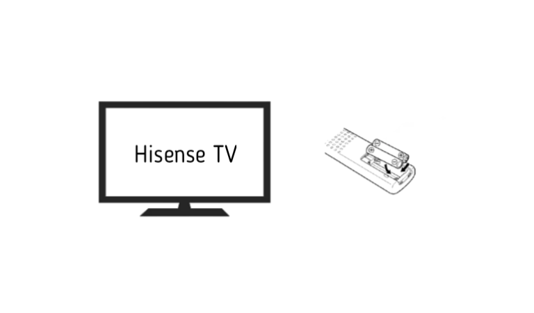Reset your Hisense TV remote battery