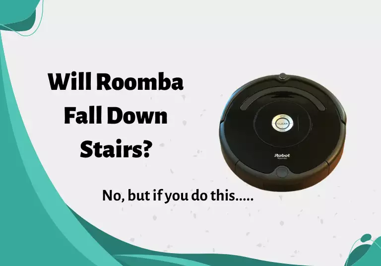 does roomba fall down the stairs
