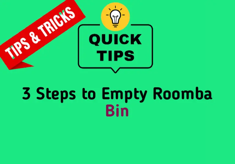 how to empty roomba bin