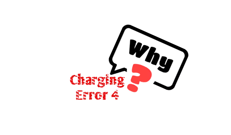 Why does roomba charging error 4 occur 