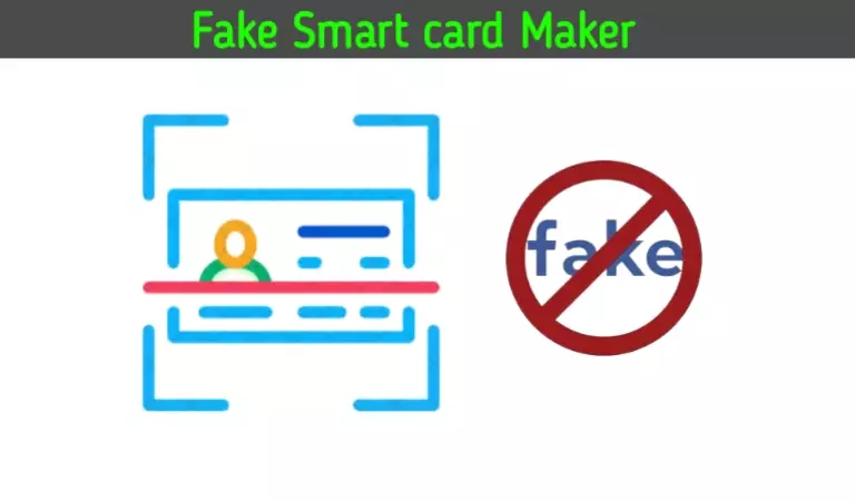 Fake smart card maker