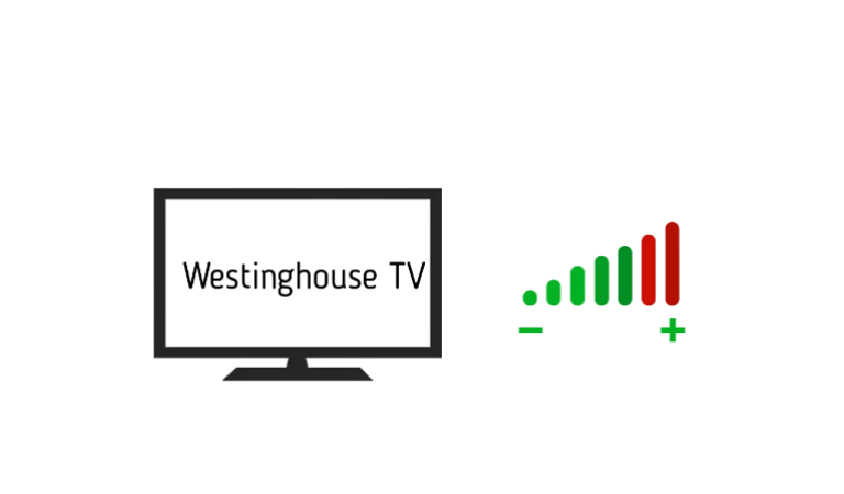 Westinghouse tv has sound low sound