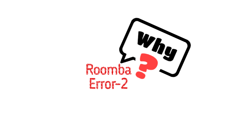 What does roomba error 2 mean