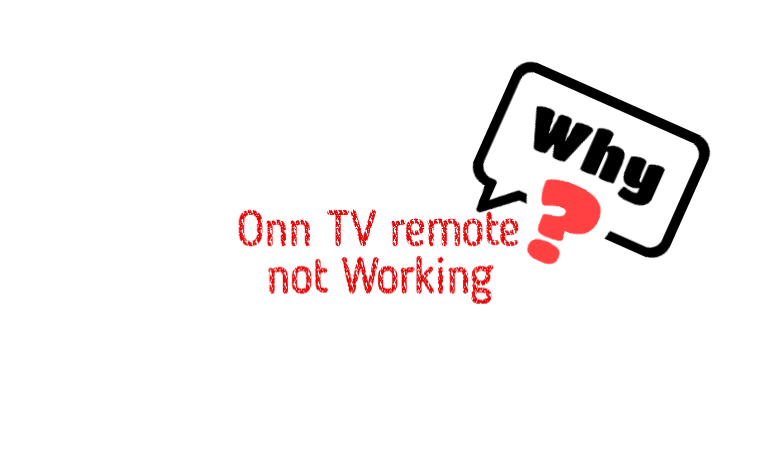 Why is my onn tv remote not working