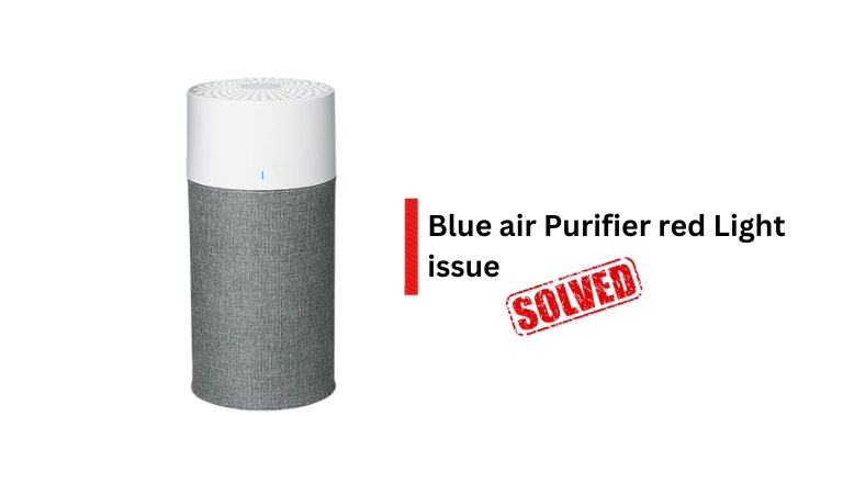 Blue Air purifier Red Light fixed