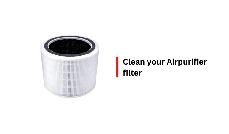 Clean your Airpurifier filter