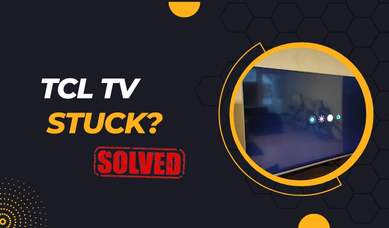 TCL Roku TV stuck on logo screen fix