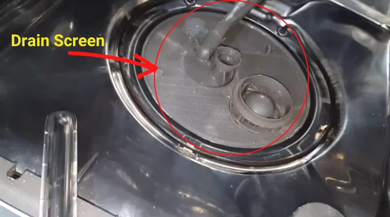 dishwasher wont drain water