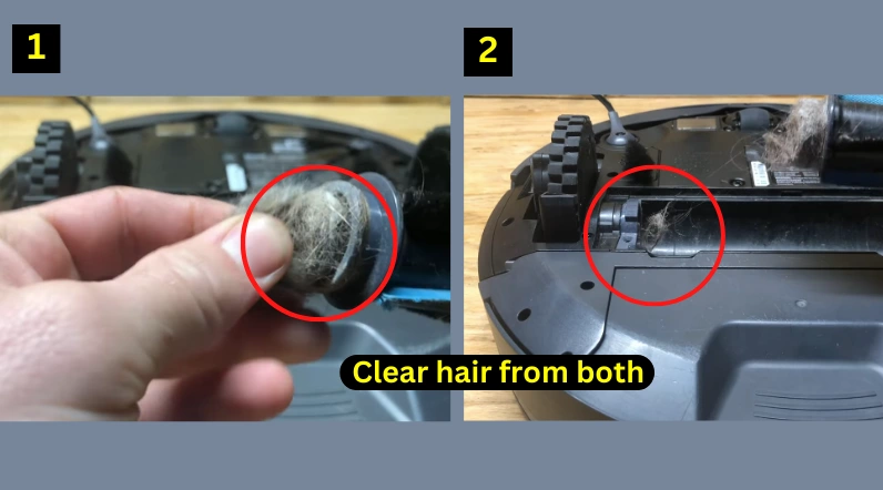 how to clean brush roller on shark robot vacuum