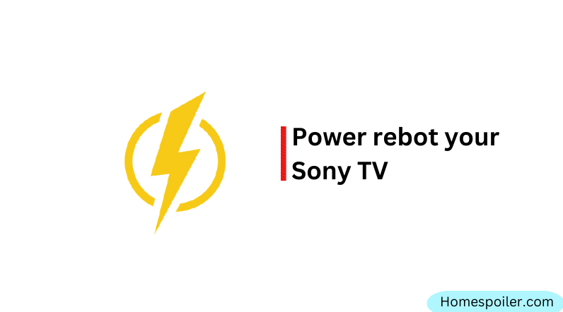 force-power cycle your sony tv