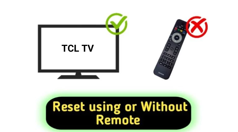 how to reset tcl roku tv