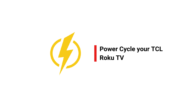 power cycle your tcl tv