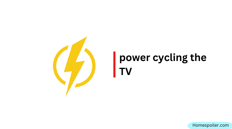 power cycling the tcl roku tv