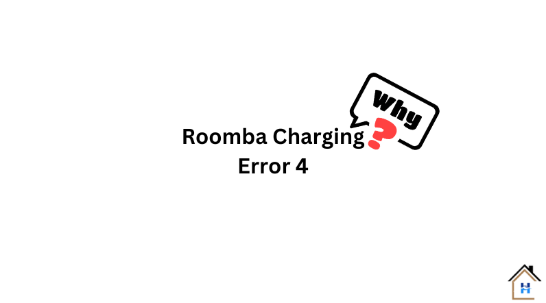What does Roomba Charging Error 4 mean
