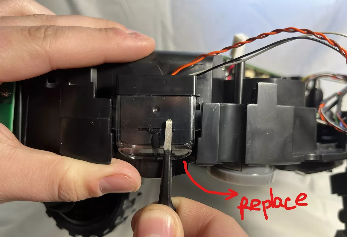 replacing roomba ir sensor