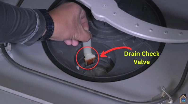 replacing the ge dishwasher's check valve