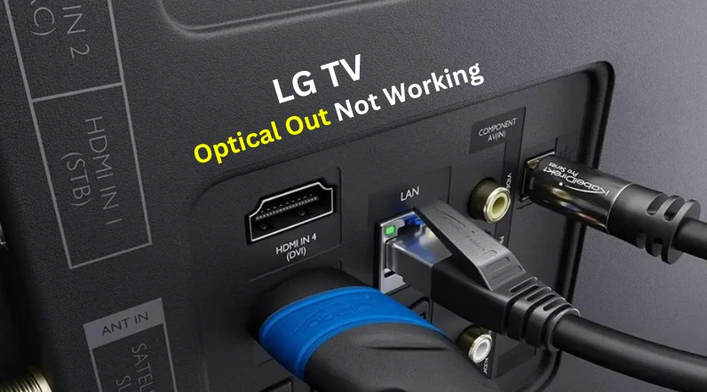 how to fix lg tv optical out not working
