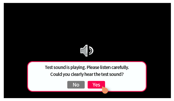 Testing lg tv's sound quality why sound is distorted