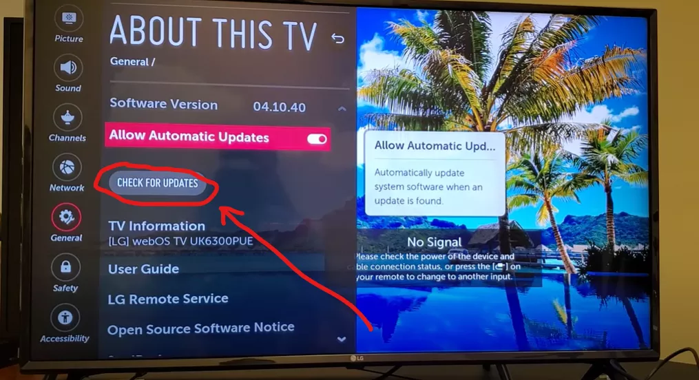 Simplink "Please Try Again" Error on LG TV (Not Working)