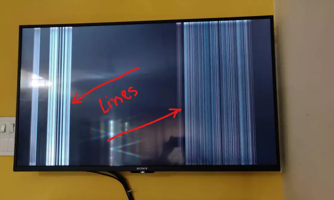 Horizontal or Vertical Lines on tv