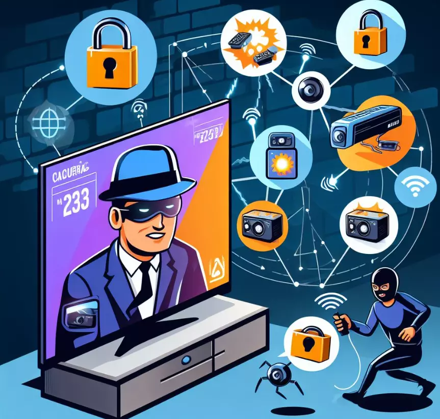 hackers can hack smart tv using tv camera and netwok