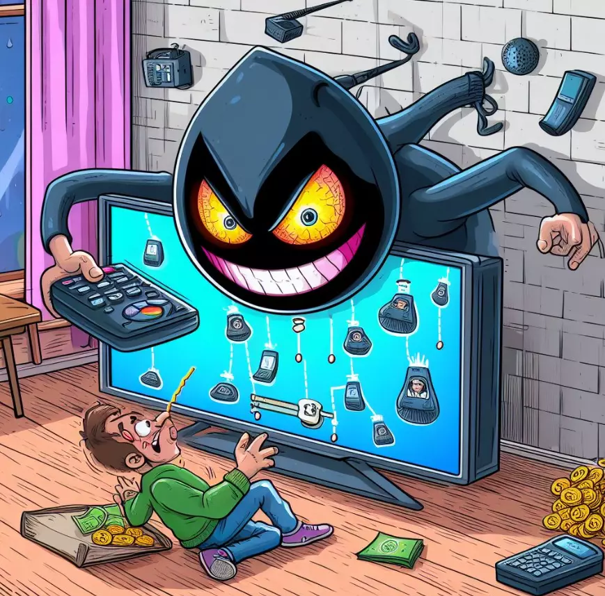 smart tv collect user data and blackmail