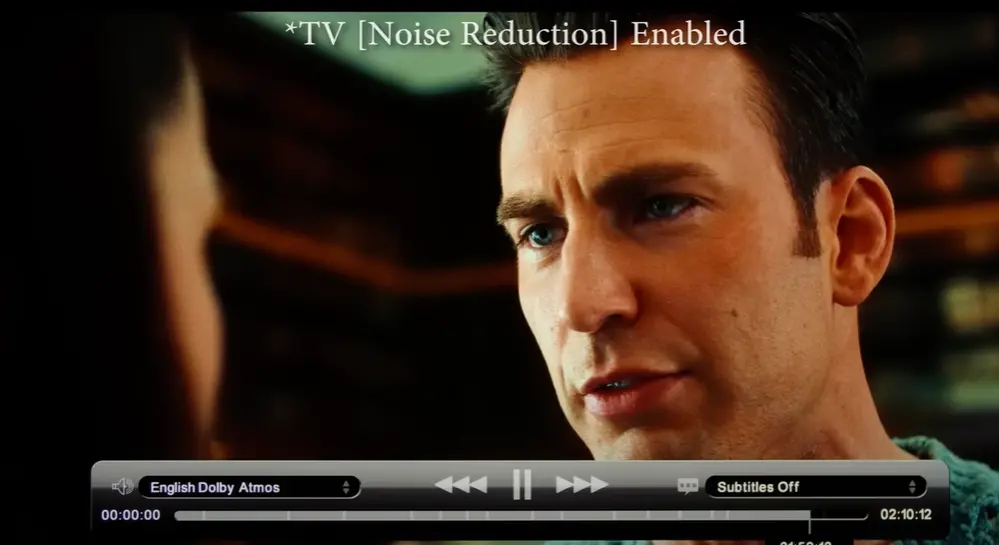 turning off tv noise reduction