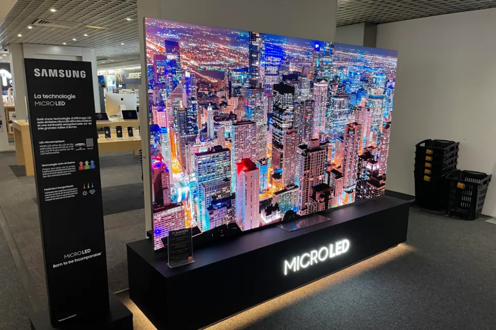 microled tv details